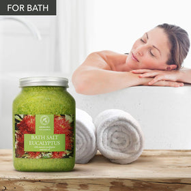 AROMATIKA 46 oz sea salt blend in a jar suggesting long-lasting use.