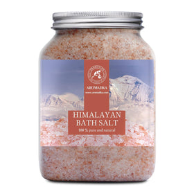 AROMATIKA Himalayan pink salt bath crystals for a relaxing soak