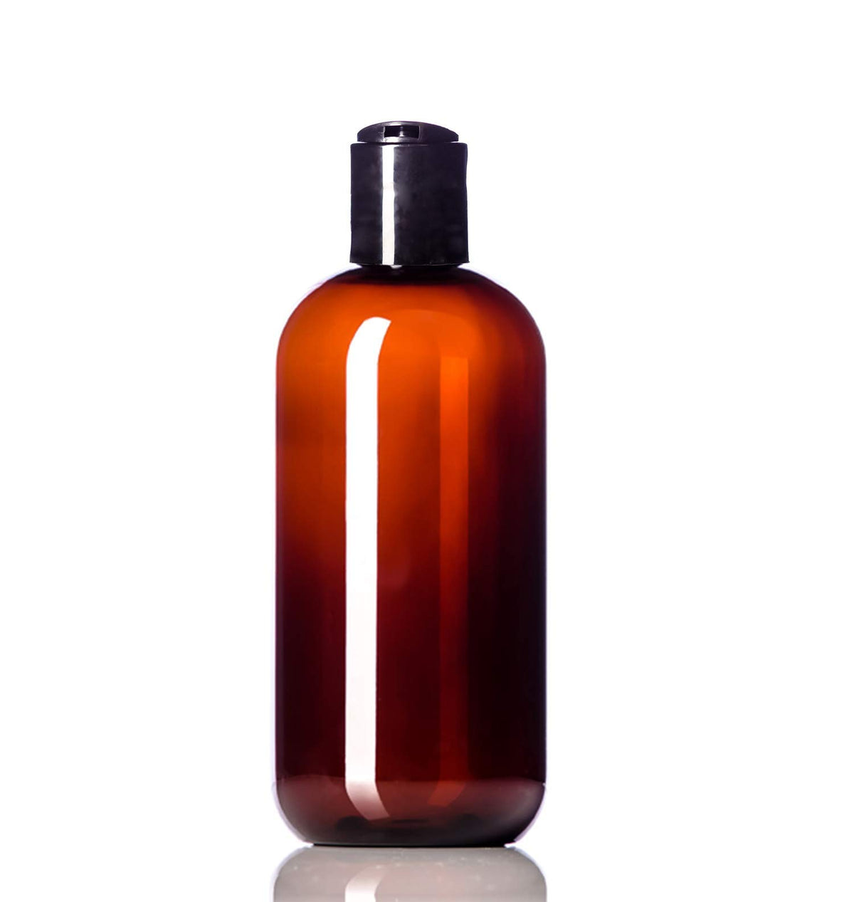 Aromine BPA-free amber bottle set with included labels for organization.