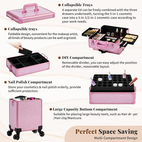 AROUS reinforced aluminum edges protect corners during transit