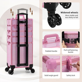AROUS four-wheel trolley provides smooth, quiet travel