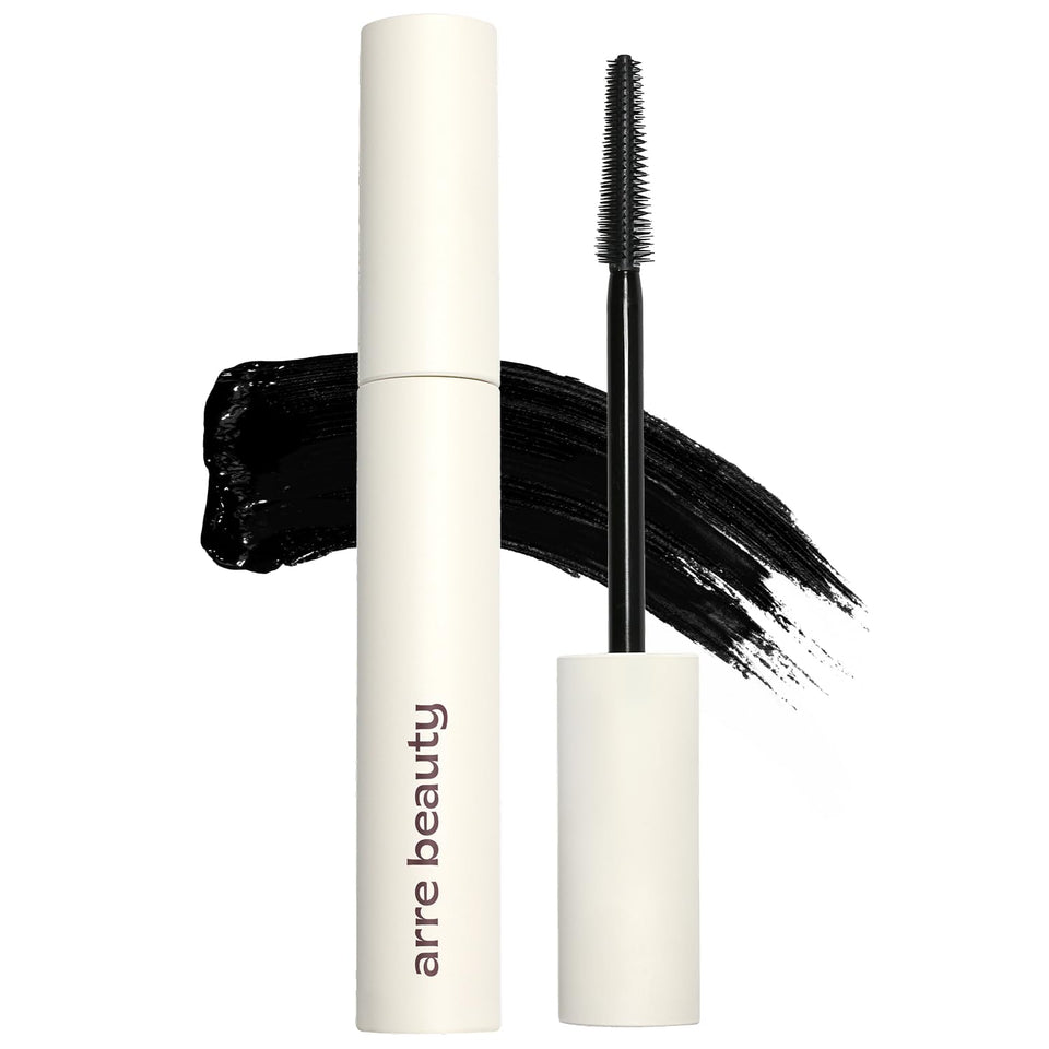 Arre Beauty Ace High bottle with glossy jet-black finish for long lashes