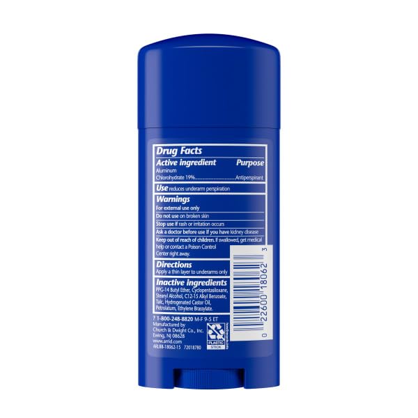 Arrid XX Extra Extra Dry label highlights unscented protection.