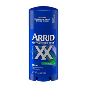 Arrid XX Extra Extra Dry pack of five deodorant boxes offering reliable coverage.