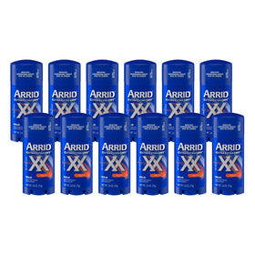 Arrid XX Extra Extra Dry solid deodorant stick ready for daily use to stay dry