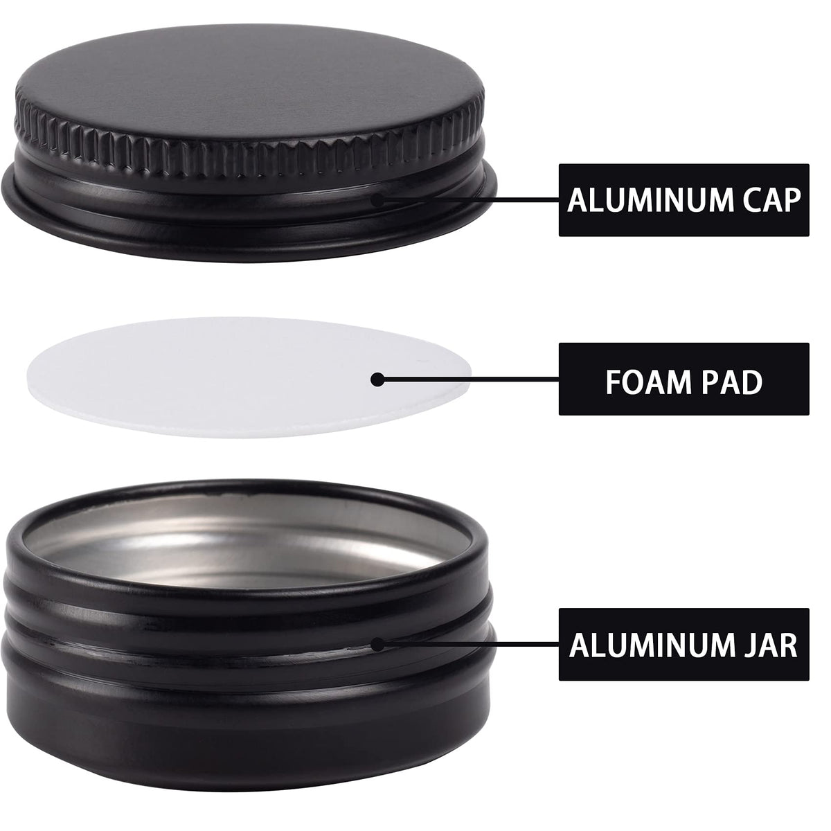 Art Secret 4 cm diameter tin is compact for portable storage.