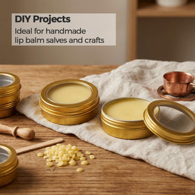 Art Secret craft storage tin container for cosmetics, spices, and balms