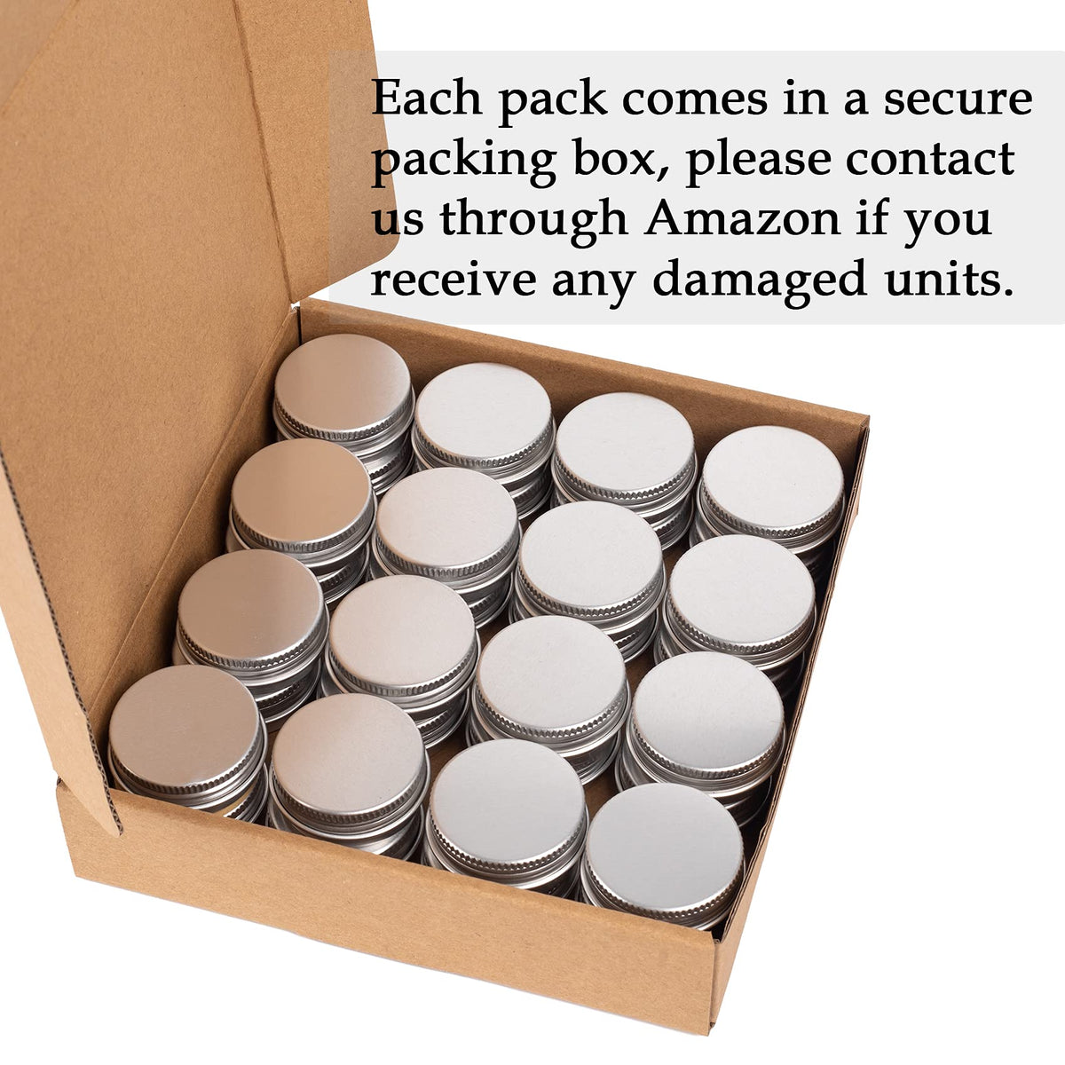 Art Secret versatile jars for crafts, herbs, and sample sizes.