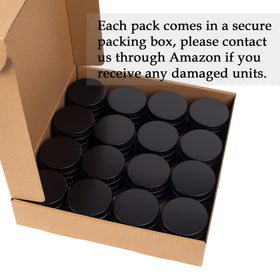 Art Secret leak-proof screw lid tin keeps contents secure on the go.