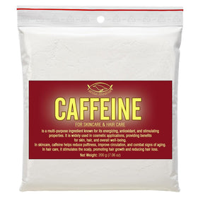 Artekas Innovation Caffeine bottle front, convenient for at-home DIY cosmetic formulations.