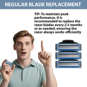 Artgol durable razor blades pack for long-term use