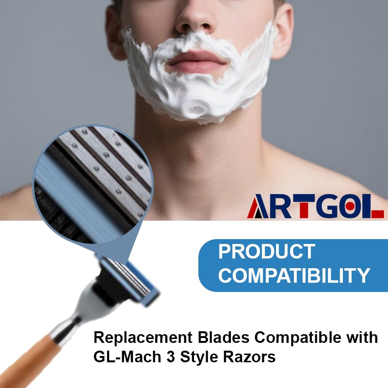 Artgol blades pack showing easy-clean design