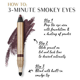 Artisan L’uxe Velvet Eyeliner Pencil silk powders for soft finish