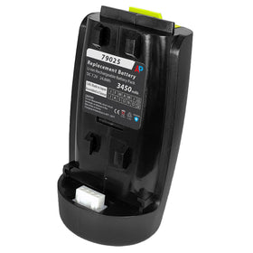 Artisan Power Supra ZR II battery front view with bright yellow case for easy identification