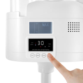 Artist hand auto shutoff timer supports safe, timed sessions.