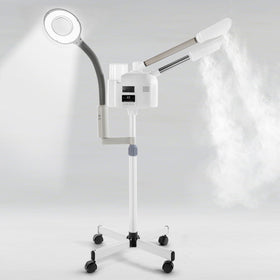 Artist hand facial steamer 3in1 shows versatile spa-ready setup for home use.