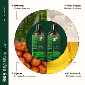 ArtNaturals Tea Tree Conditioner dispenser ensures even product distribution