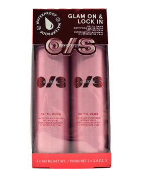 ARTSTAR duo in box shows two clear sprays designed for lasting look.