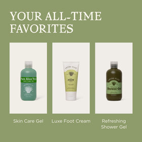 Outdoor scene shows hydrated, comfortable skin after Aruba Aloe use.