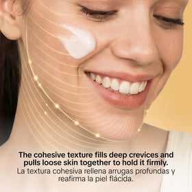 aruen TofuCollagen glass-skin close-up showing dewy appearance