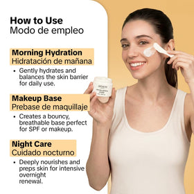 aruen TofuCollagen moisture and plump finish on skin