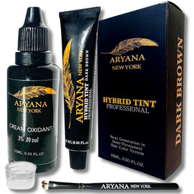 ARYANA NEW YORK Hybrid Color cream bottle suitable for precise gray coverage.