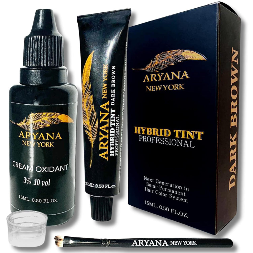 ARYANA NEW YORK Hybrid Color cream bottle suitable for precise gray coverage.