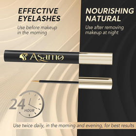 ASAMO eyelash serum gift box-ready presentation.