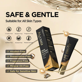 ASAMO vegan cruelty-free symbol highlights ethical eye care choice