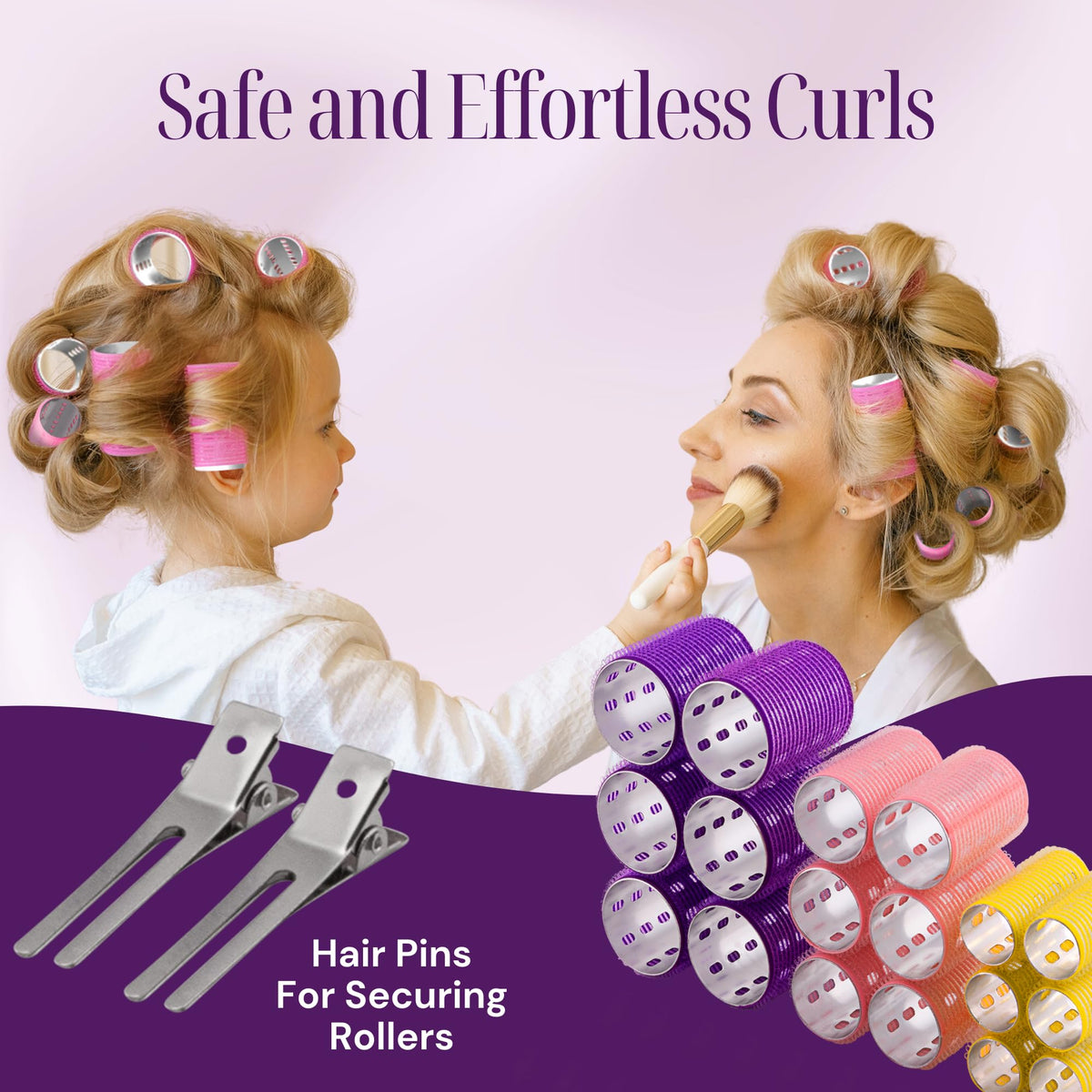 Asani all-day curls with safer, user-friendly heat styling.