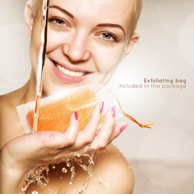 ASANTEE Papaya & Honey Soap Bar ingredients highlight papaya, honey, vitamins for gentle care.
