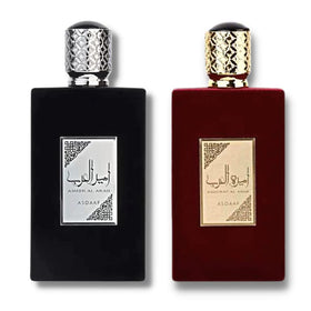 Asdaaf Ameer Al Arab EDP 100ml bottle front, premium oriental fragrance.