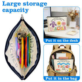 Asekonc apple charm keychains add a cheerful classroom touch.