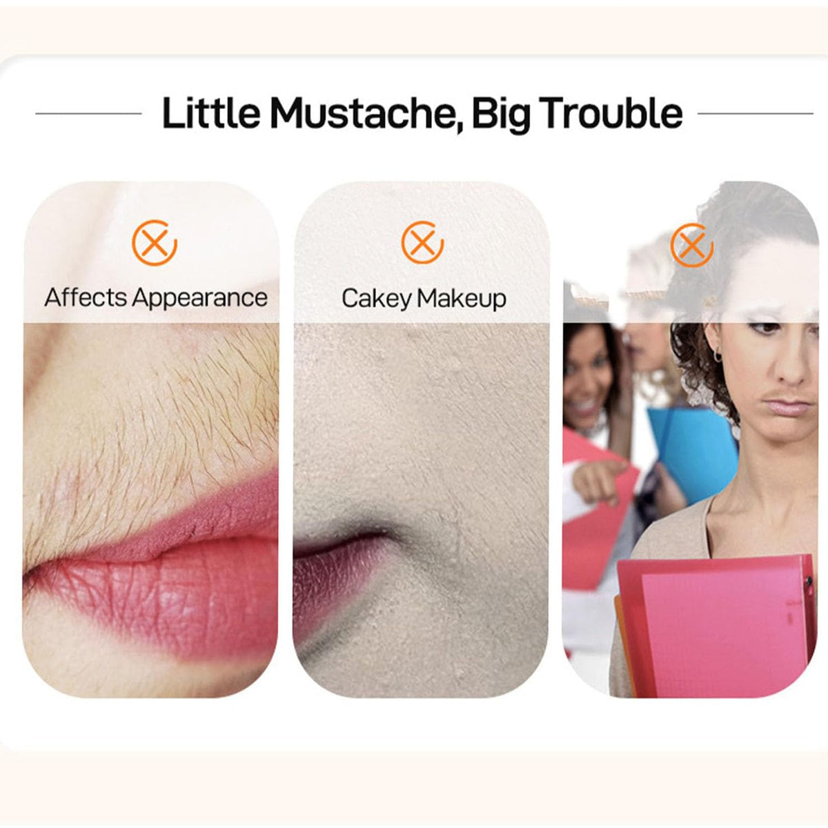 Asguare Joy Facial Hair Remover suitable for sensitive skin and multiple body areas.