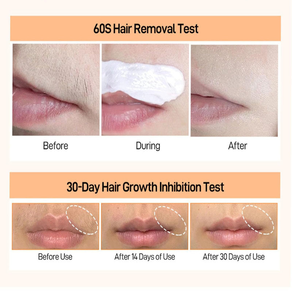 Asguare Joy Facial Hair Remover moisturizing cream in a convenient 2-pack packaging.