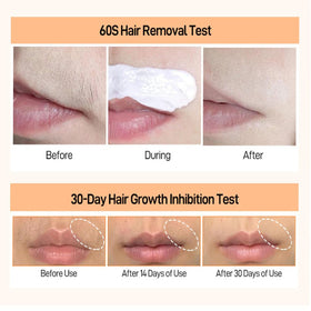 Asguare Joy Facial Hair Remover moisturizing cream in a convenient 2-pack packaging.