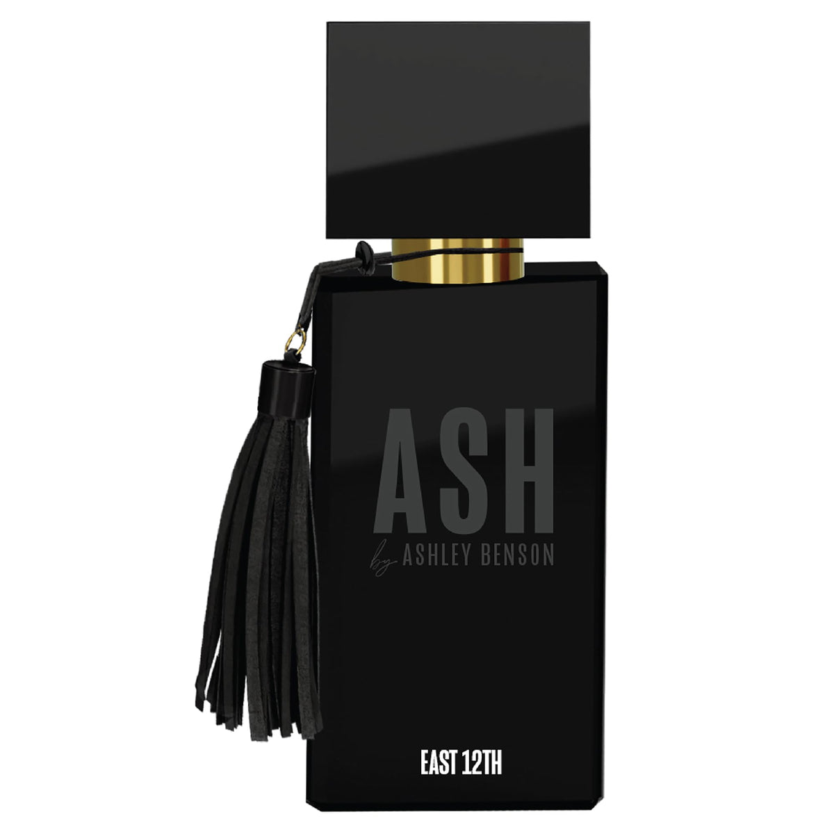 Ash by Ashley Benson East 12th bottle with gold tassel for a luxe look