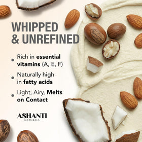 Ashanti Naturals Full body use application for skin, hair, and face