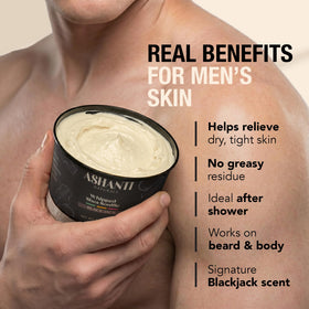 Ashanti Naturals Shea Butter cream texture closeup showing rich creaminess