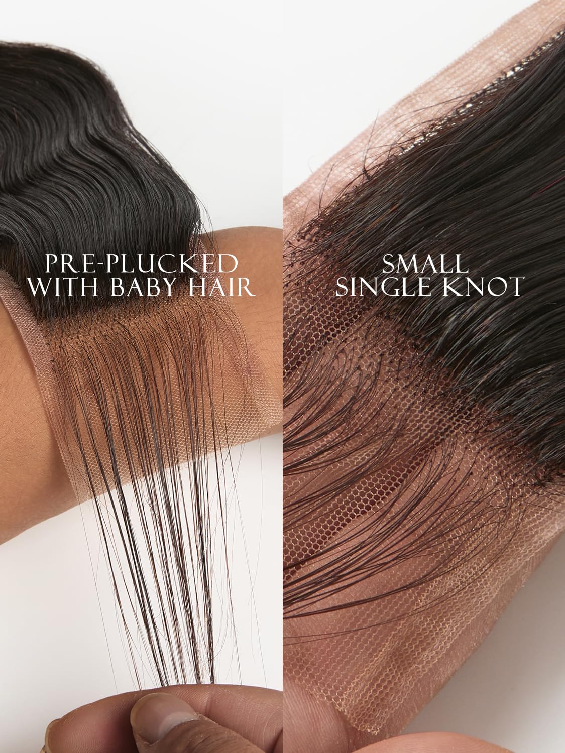 ASHINE Cambodian raw hair texture demonstrates softness and low tangling
