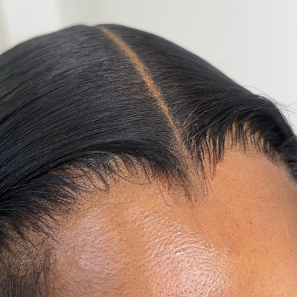 ASHINE 5x5 HD lace closure with body wave texture for natural blending.