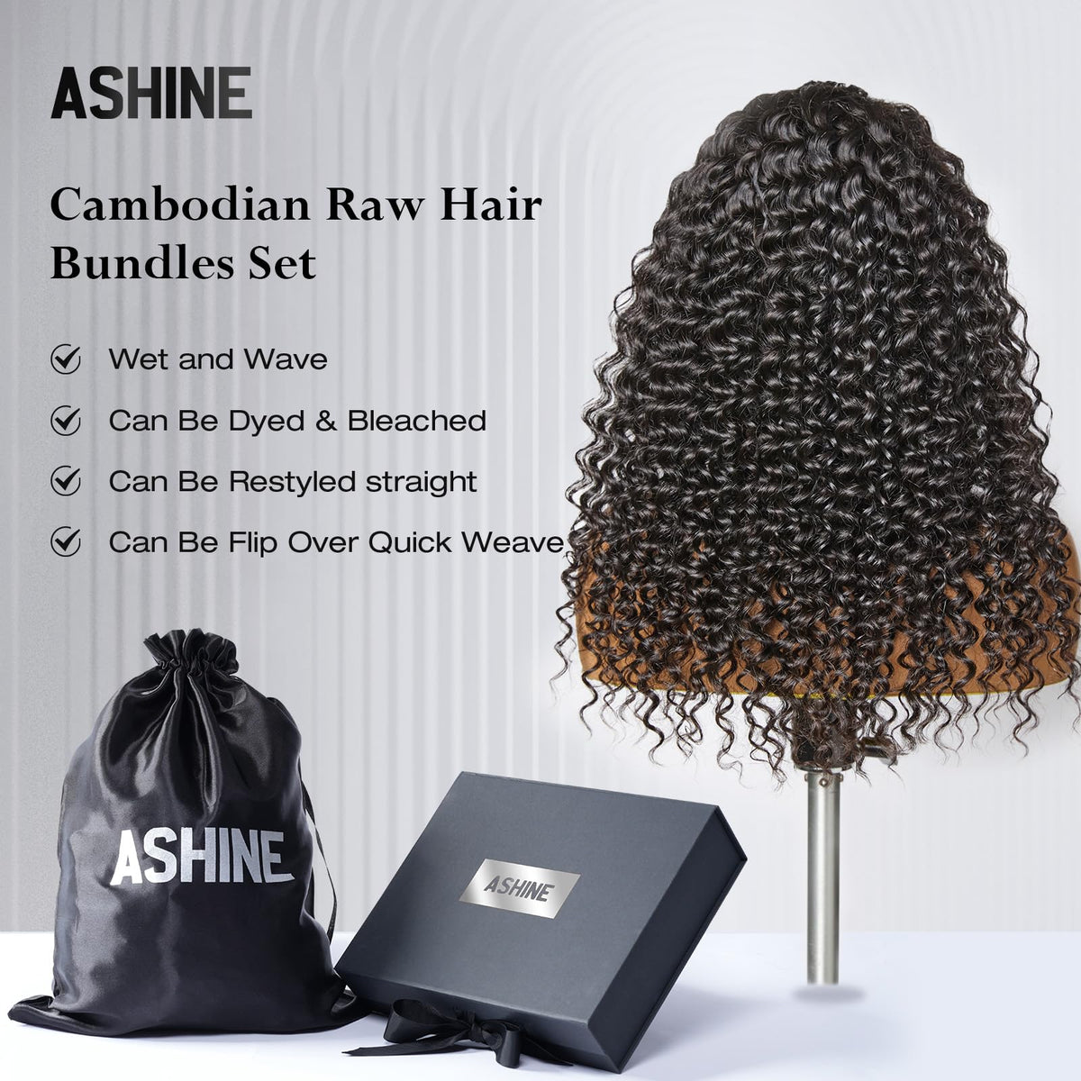 ASHINE after-sales service provides support and personalized styling guidance.