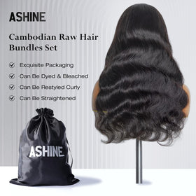 ASHINE velvet-soft feel bundle ready for styling and natural look