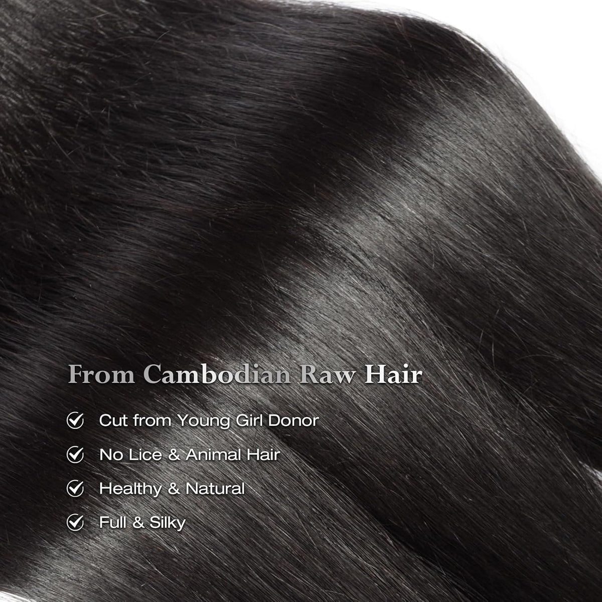 ASHINE soft touch Cambodian bundles highlight gentle feel and easy detangling