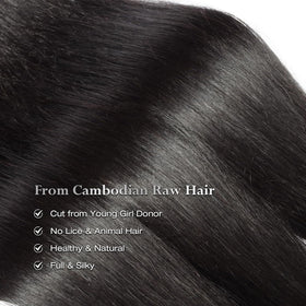 ASHINE soft touch Cambodian bundles highlight gentle feel and easy detangling