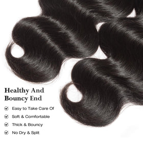 ASHINE hair bundles display curl movement and long-lasting shape retention