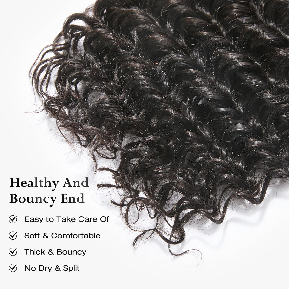 ASHINE soft silky curls for an elegant, easy style.