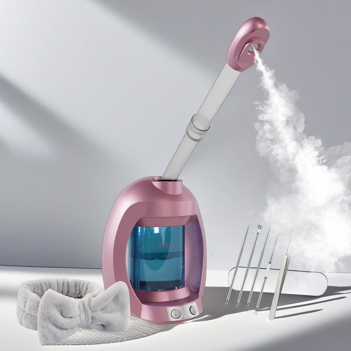 Asiakarn facial steamer front view for a cozy at-home spa experience