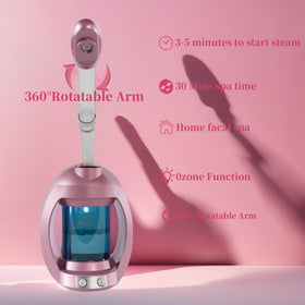 Asiakarn facial steamer nozzle angle adjustable for comfortable home use