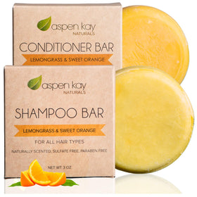 Aspen Kay Naturals Moroccan Argan Oil Shampoo Bar close-up, gentle cleansing for all hair types